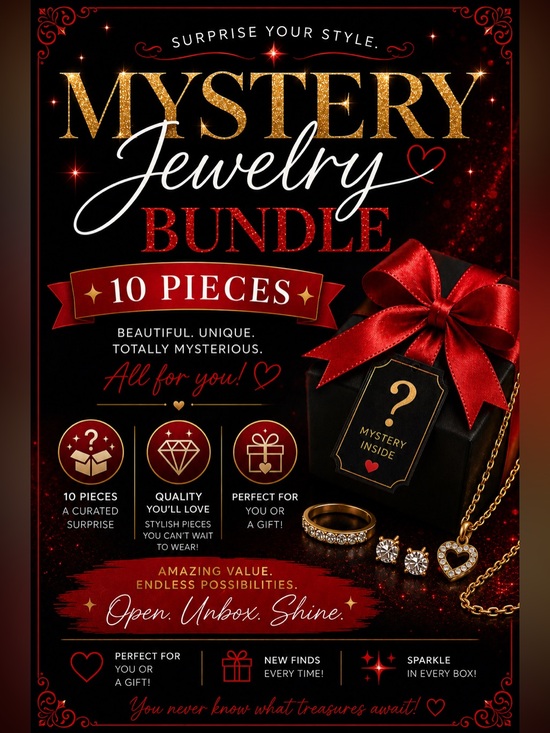 Jewelry - ✨Mystery Jewelry Bundle – 10 Pieces ✨